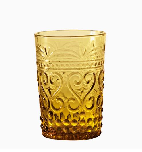 ZAFFERANO PROVENZALE TUMBLER AMBER PV00204 6PZ