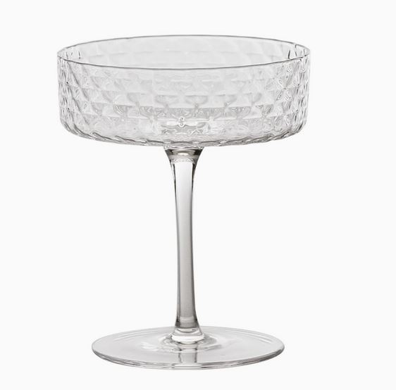 ZAFFERANO VENEZIANO MIXOLOGY CALICE CHAMPAGNE 4PZ 106X128MM VN01700