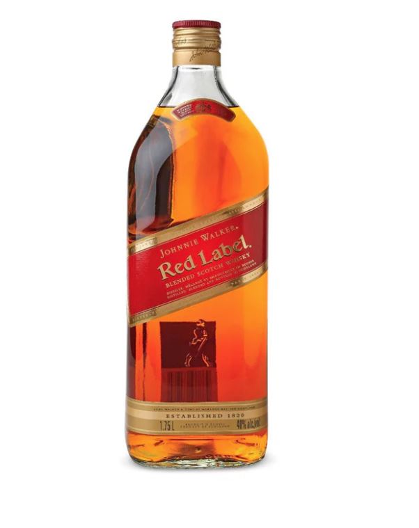 J.WALKER RED LABEL 1,75 L 40%