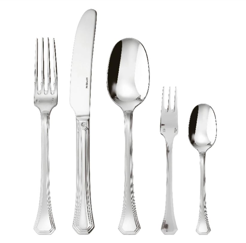 SAMBONET DECO SET POSATE 30 PEZZI INOX MONOBLOCCO