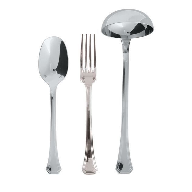 SAMBONET DECO SET POSATE DA SERVIRE 3 PEZZI INOX MONOBLOCCO