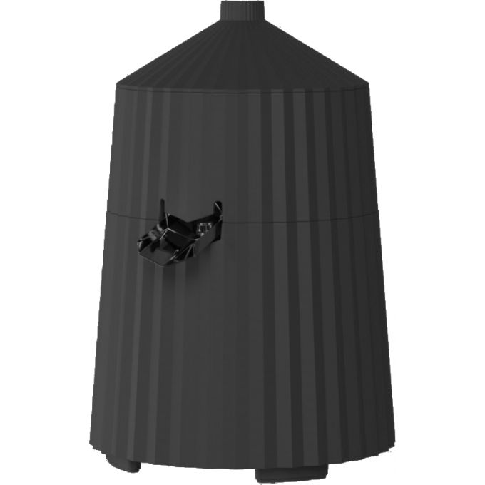 ALESSI PLISSE SPREMIAGRUMI ELETRICO NERO MDL07 B