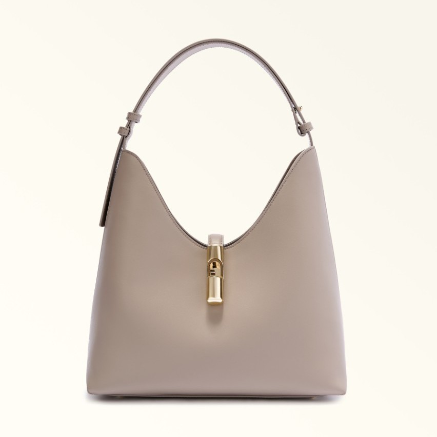 FURLA GOCCIA M HOBO VITELLO SIDNEY WB01499 BX3104 4488S LINEN