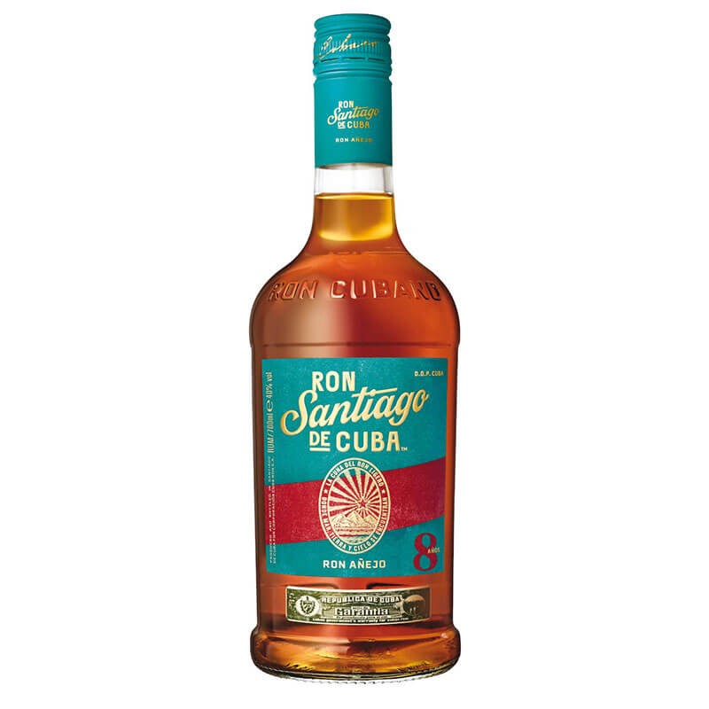 RON SANTIAGO DE CUBA RUM 8 YO 70 CL 40%