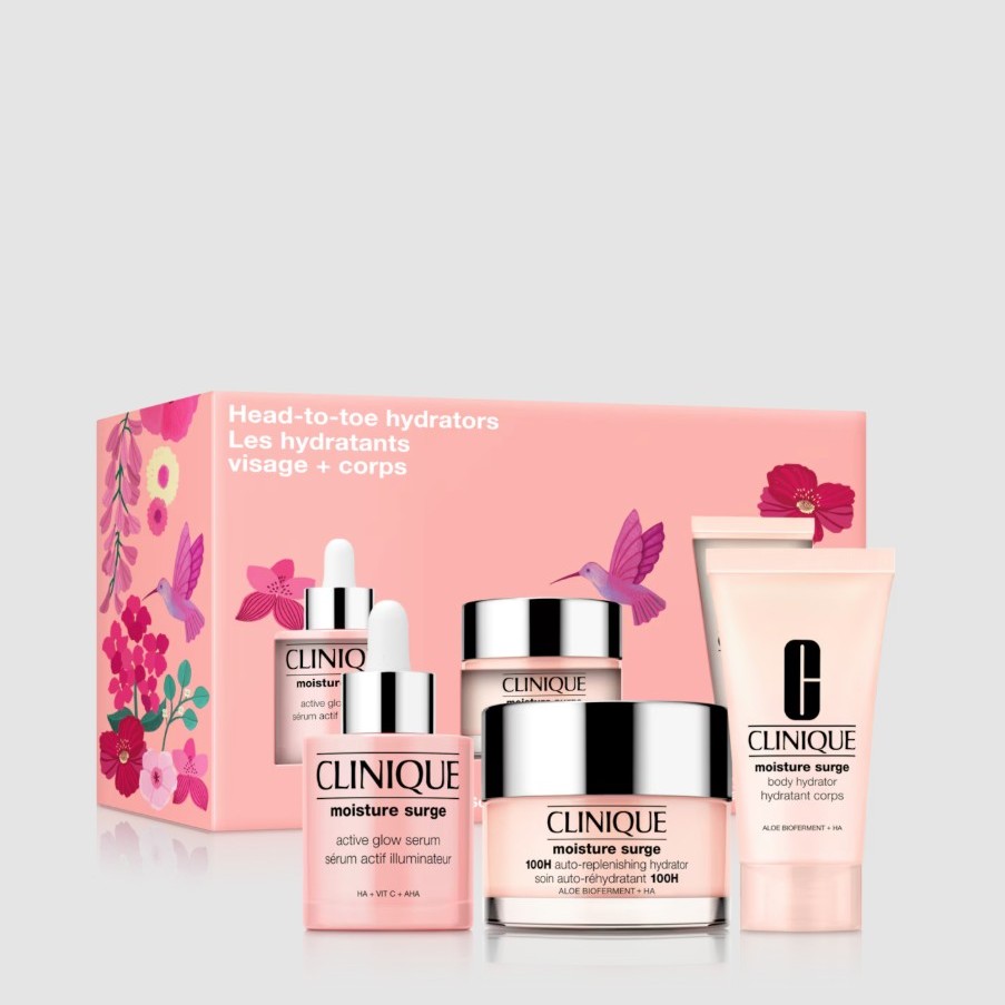 CLINIQUE MOIST.SURGE SET EYE 15ML+CR 75ML+SPRAY 30ML V0FE01