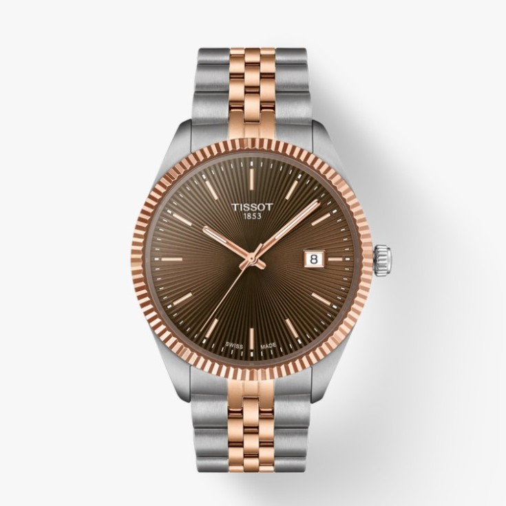 TISSOT BALLADE 40MM BROWN CHOCOLATE T1564102229101