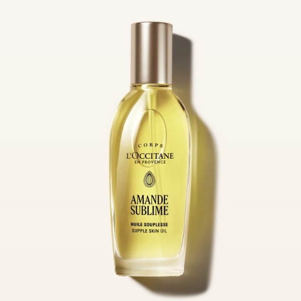 L'OCCITANE AMANDE SUBLIME SUPPLE SKIN OIL 100ML 29HC100A26