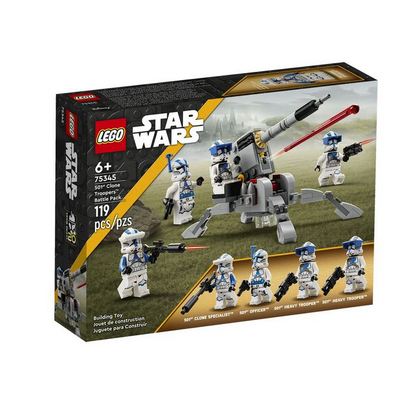 LEGO STAR WARS 75345 CLONE TROOPERS 6+ YEARS