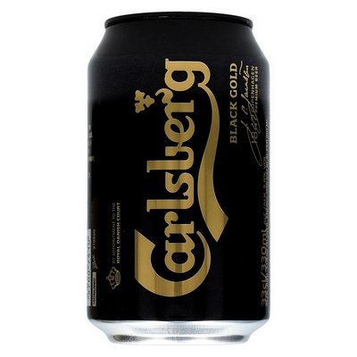 CARLSBERG BLACK GOLD CANS 6 X 33CL 1125408
