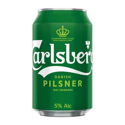 CARLSBERG GREEN LABEL CANS 6 X 33CL 543829