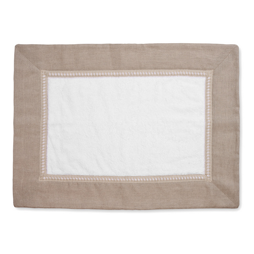 MONNALISA NEBRASKA 24 BATHROOM MAT WHITE 50x80CM