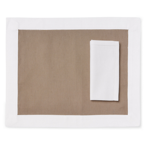 MONNALISA MONTICELLO PLACEMAT SAND WITH 1 NAPKIN 40x50CM