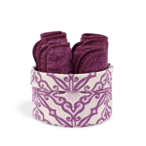MONNALISA PANTELLERIA PURPLE PAIR OF SPONGE SLIPPERS