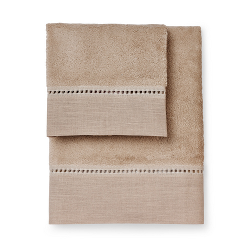 MONNALISA IBIZA BATH TOWEL SAND 110X150
