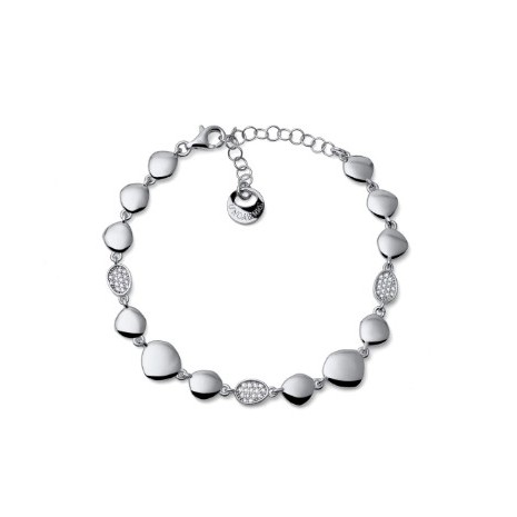 UNOAERRE BOULE BRACCIALE SPARKLE IN ARGENTO E ZIRCONI 720YHH482411 6726