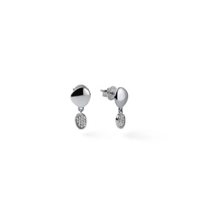 UNOAERRE ORECCHINI SPARKLE IN ARGENTO E ZIRCONI 720YOK7508010 6727