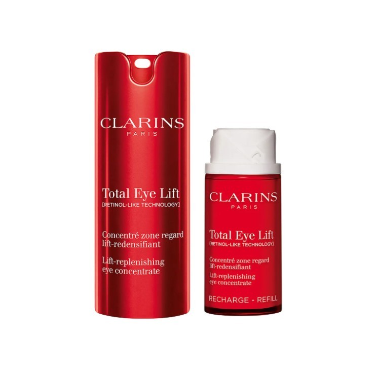 CLARINS TOTAL EYE LIFT CONCENTRATE SET EYECREAM+REFILL 15+15 80127425