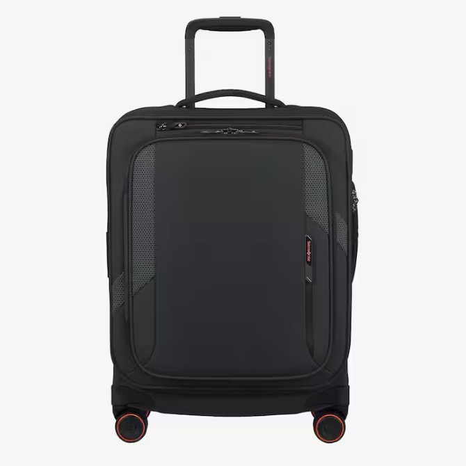 SAMSONITE GLAZED KT9.001 SPINNER 55/20 EXP 55CM BLACK