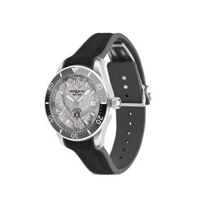 MONTBLANC 1858 ICED SEA WATCH AUTOMATIC DATE 41MM 130807