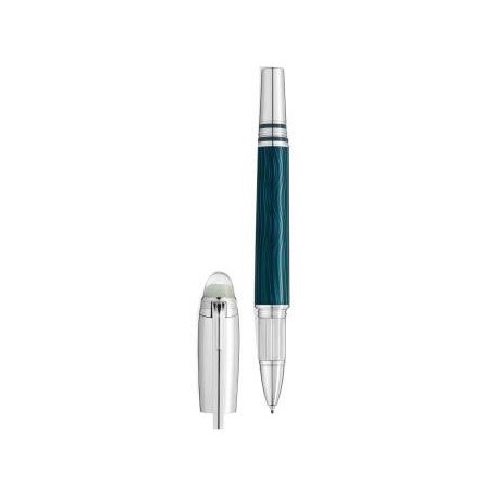 MONTBLANC STARWALKER POLAR GREEN FINELINER & ROLLERBALL 132911