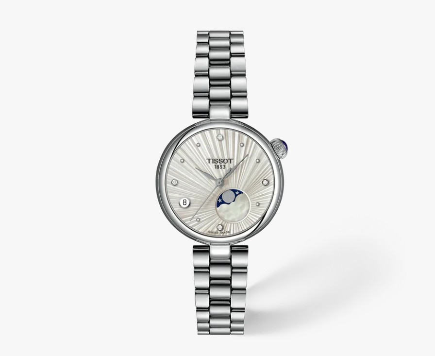 TISSOT DESIR 29.6 MM SILVER+MOP T1522231103600