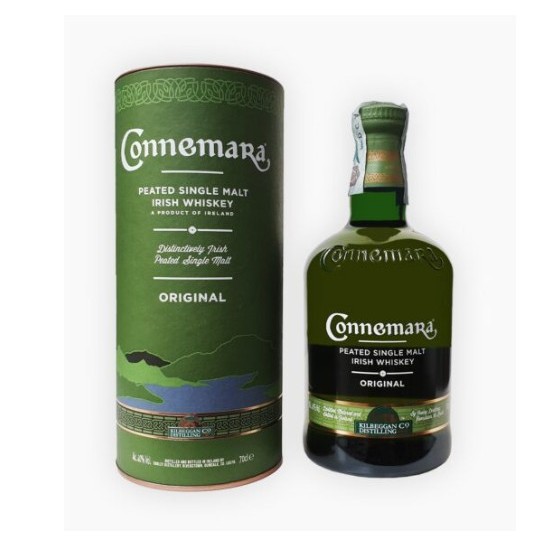 CONNEMARA PEATED SINGLE MALT IRISH WHISKEY 70CL 40% GIFT PACK 719663