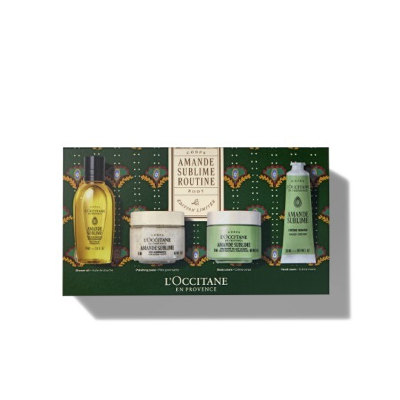 L'OCCITANE BODY CARE SET SCRUB75ML+CREAM75ML+ SO+ HC 30ML 29KTSUBLIMEA2