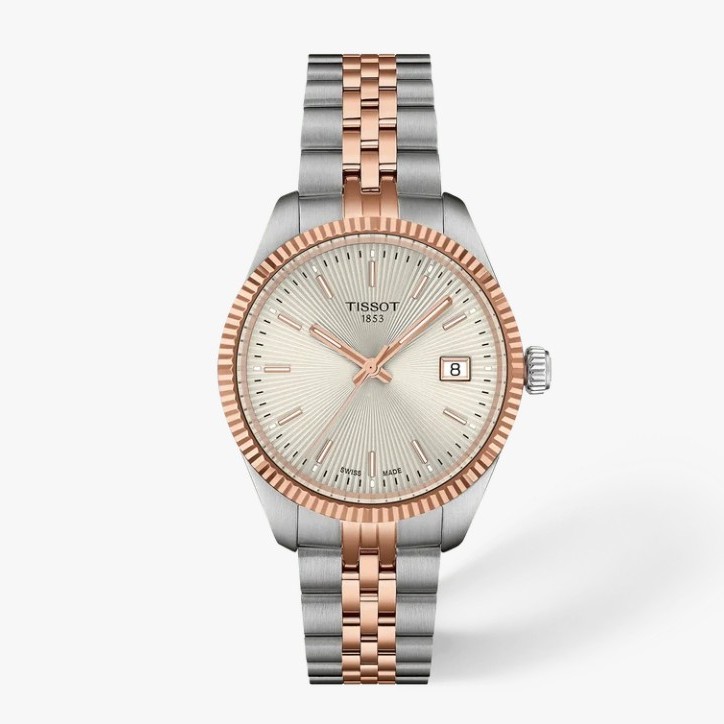 TISSOT BALLADE 34MM BICOLOR T1562102203101