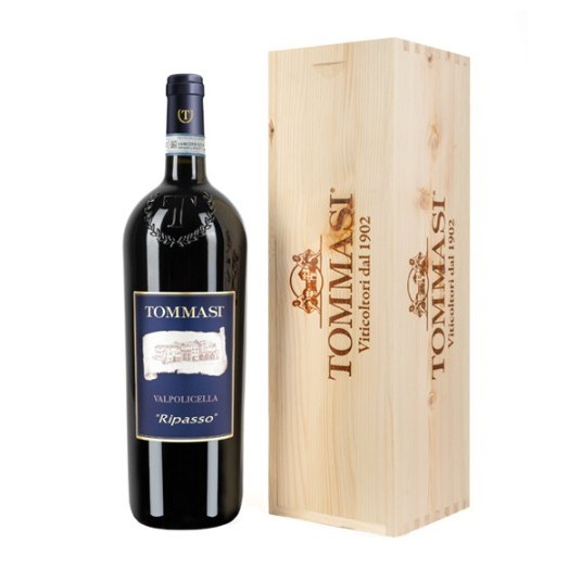 TOMMASI VALPOLLICELLA RIPASSO CLASSICO SUPERIORE DOC WOOD CASE RED 150CL