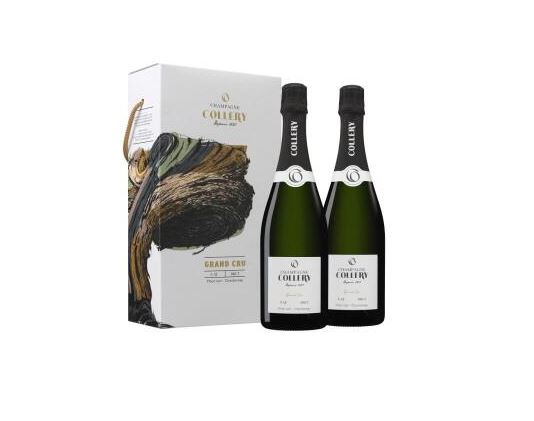 COLLERY CHAMPAGNE GRAND CRU BRUT WHITE AOC 75CL X 2 BOTTLES 1587353