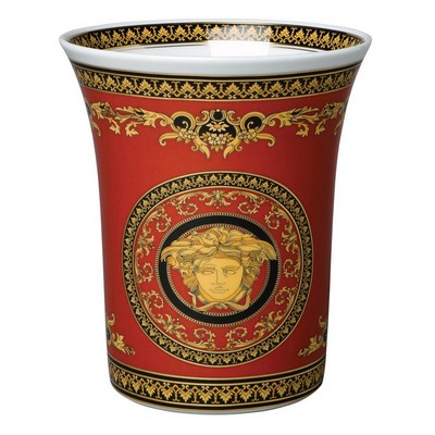 VERSACE MEDUSA RED VASE 18CM 14091-102721-26018
