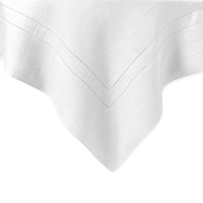 MONNALISA PORTOFINO WHITE TABLECLOTH X 6 160X200 WITH 6 NAP