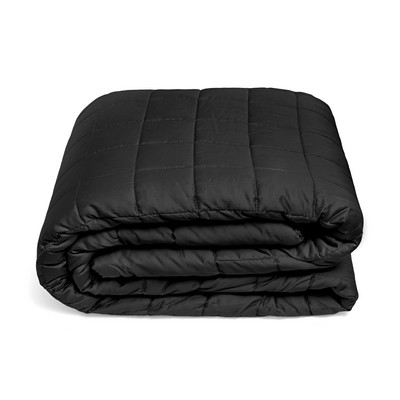 MONNALISA CORTINA BLACK QUILT SINGLE BED 180X240 CM