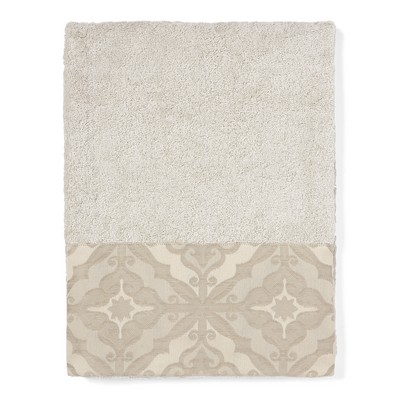 MONNALISA PANTELLERIA GREY/GREY BATH TOWEL 110X150 CM